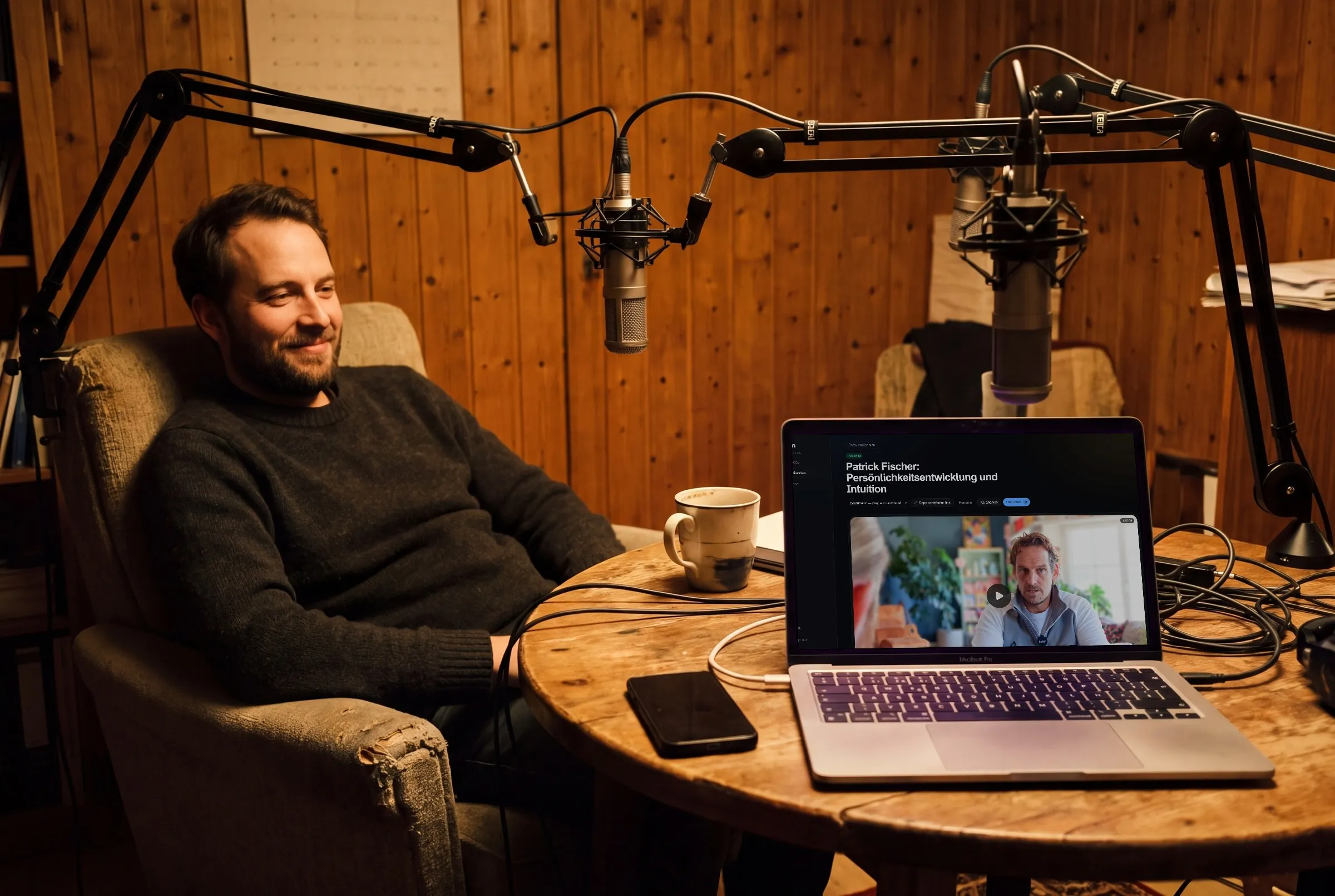 pod.cam — A video podcast studio that edits itself